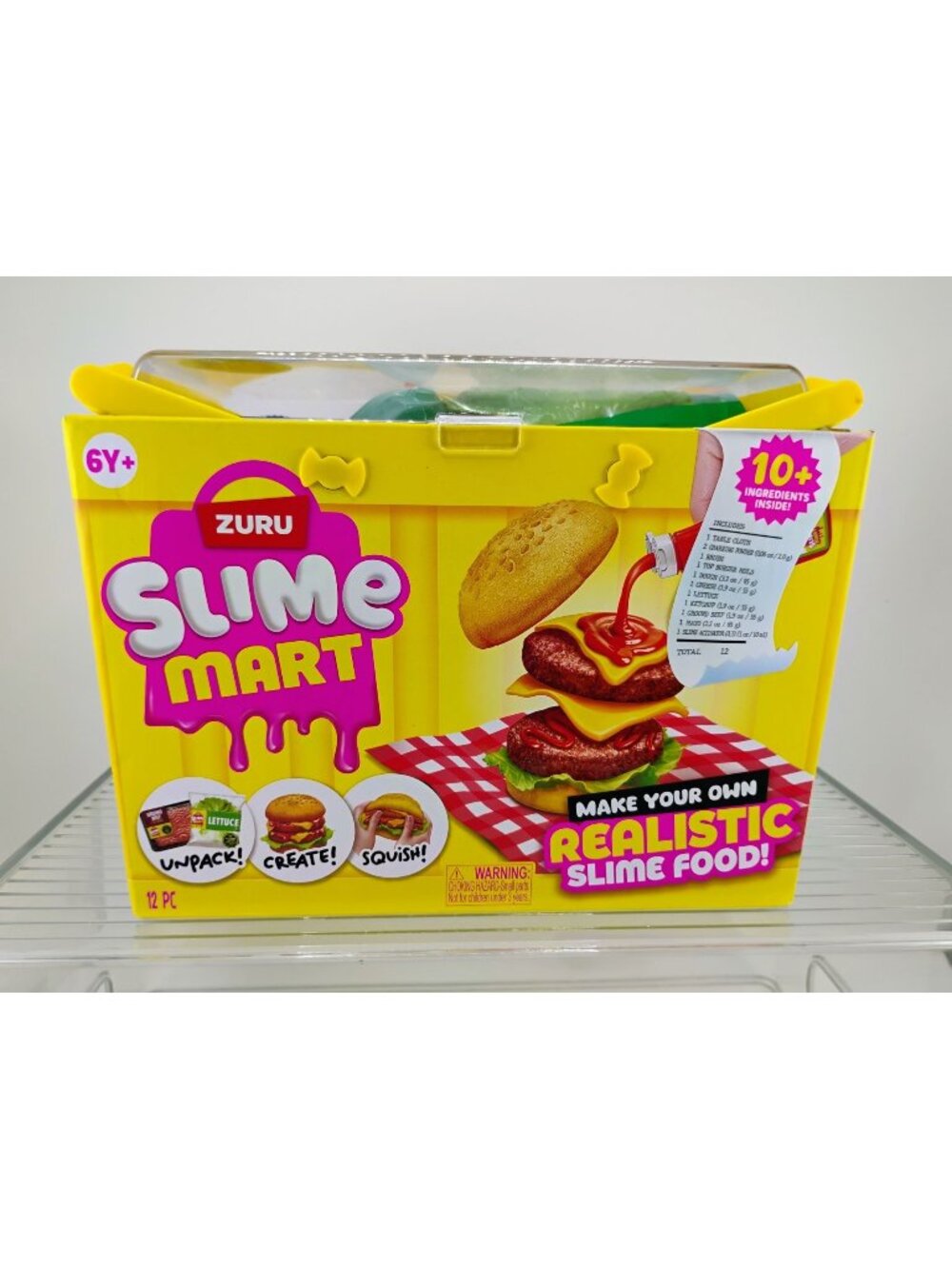 Zuru Slime Mart Realistic Slime Food 12-Piece Kit